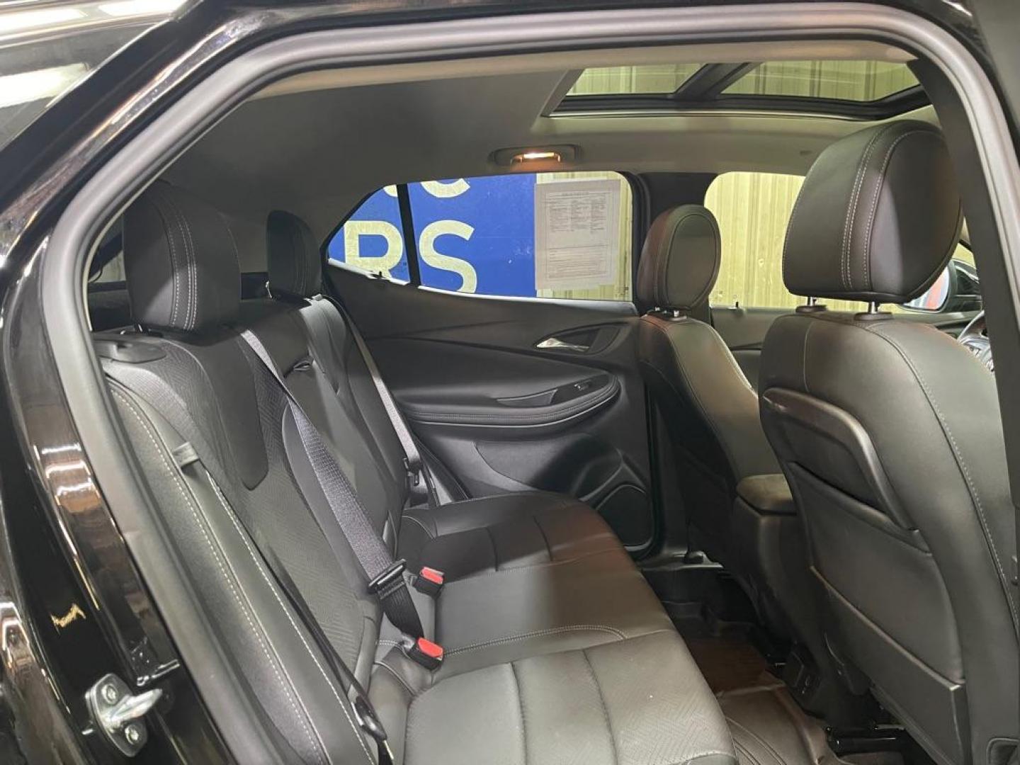 2022 BLACK BUICK ENCORE GX ESSENCE (KL4MMGSL9NB) with an 1.3L engine, Automatic transmission, located at 2525 S. Cushman, Fairbanks, AK, 99701, (907) 452-5707, 64.824036, -147.712311 - Photo#4