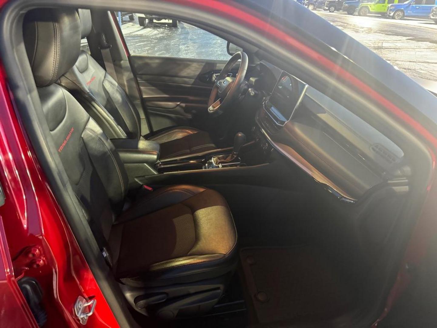 2023 RED JEEP COMPASS TRAILHAWK (3C4NJDDN9PT) with an 2.0L engine, Automatic transmission, located at 2525 S. Cushman, Fairbanks, AK, 99701, (907) 452-5707, 64.824036, -147.712311 - Photo#4