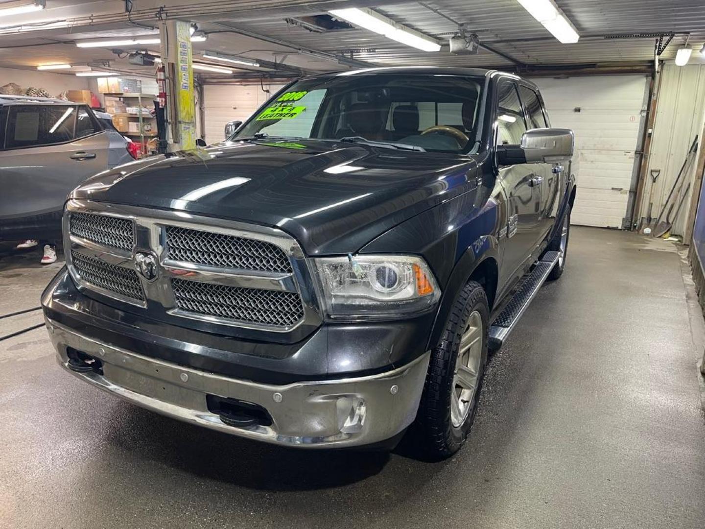 2016 BLACK RAM 1500 LONGHORN (1C6RR7PT7GS) with an 5.7L engine, Automatic transmission, located at 2525 S. Cushman, Fairbanks, AK, 99701, (907) 452-5707, 64.824036, -147.712311 - Photo#1
