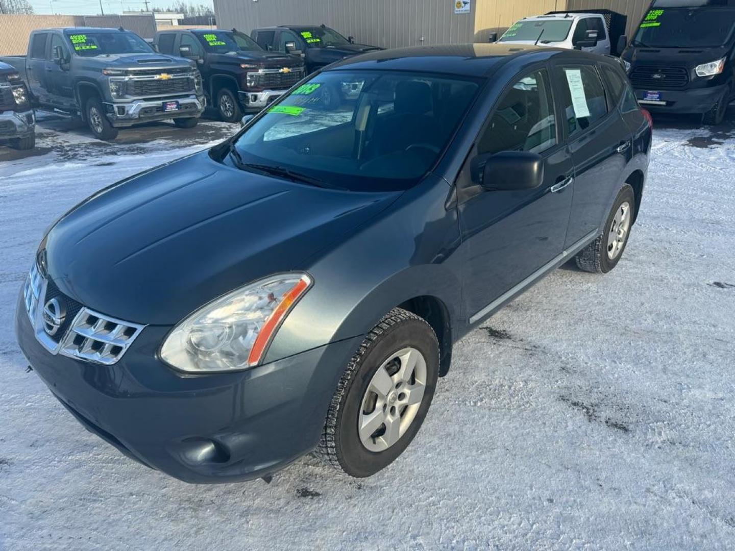 2013 BLUE NISSAN ROGUE S (JN8AS5MV3DW) with an 2.5L engine, Continuously Variable transmission, located at 2525 S. Cushman, Fairbanks, AK, 99701, (907) 452-5707, 64.824036, -147.712311 - Photo#1