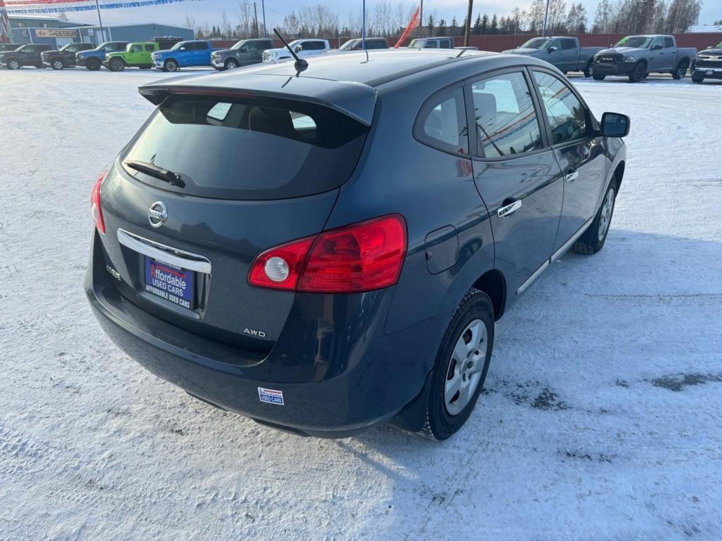 2013 BLUE NISSAN ROGUE S (JN8AS5MV3DW) with an 2.5L engine, Continuously Variable transmission, located at 2525 S. Cushman, Fairbanks, AK, 99701, (907) 452-5707, 64.824036, -147.712311 - Photo#2
