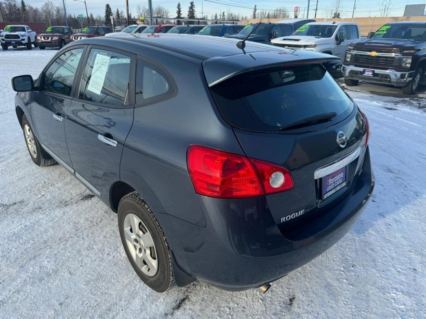 2013 BLUE NISSAN ROGUE S (JN8AS5MV3DW) with an 2.5L engine, Continuously Variable transmission, located at 2525 S. Cushman, Fairbanks, AK, 99701, (907) 452-5707, 64.824036, -147.712311 - Photo#3