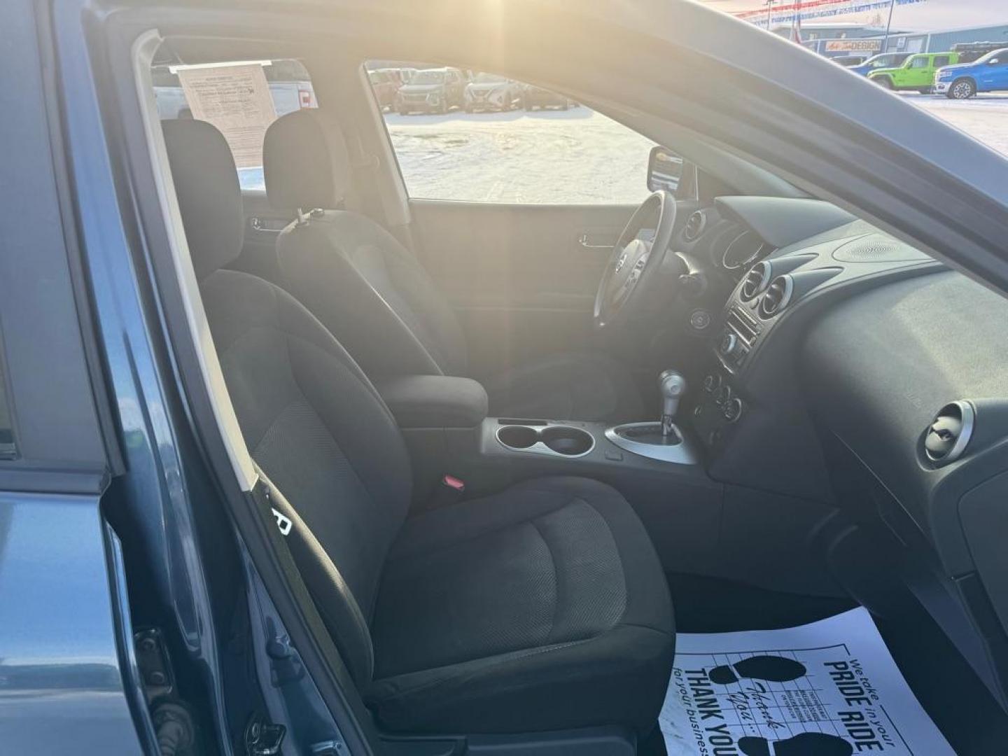 2013 BLUE NISSAN ROGUE S (JN8AS5MV3DW) with an 2.5L engine, Continuously Variable transmission, located at 2525 S. Cushman, Fairbanks, AK, 99701, (907) 452-5707, 64.824036, -147.712311 - Photo#4