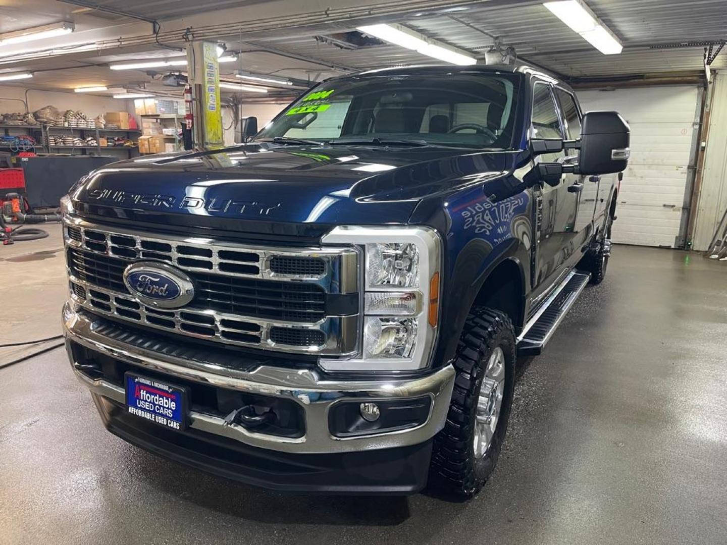 2024 BLUE FORD F350 SUPER DUTY (1FT8W3BN4RE) with an 7.3L engine, Automatic transmission, located at 2525 S. Cushman, Fairbanks, AK, 99701, (907) 452-5707, 64.824036, -147.712311 - Photo#1