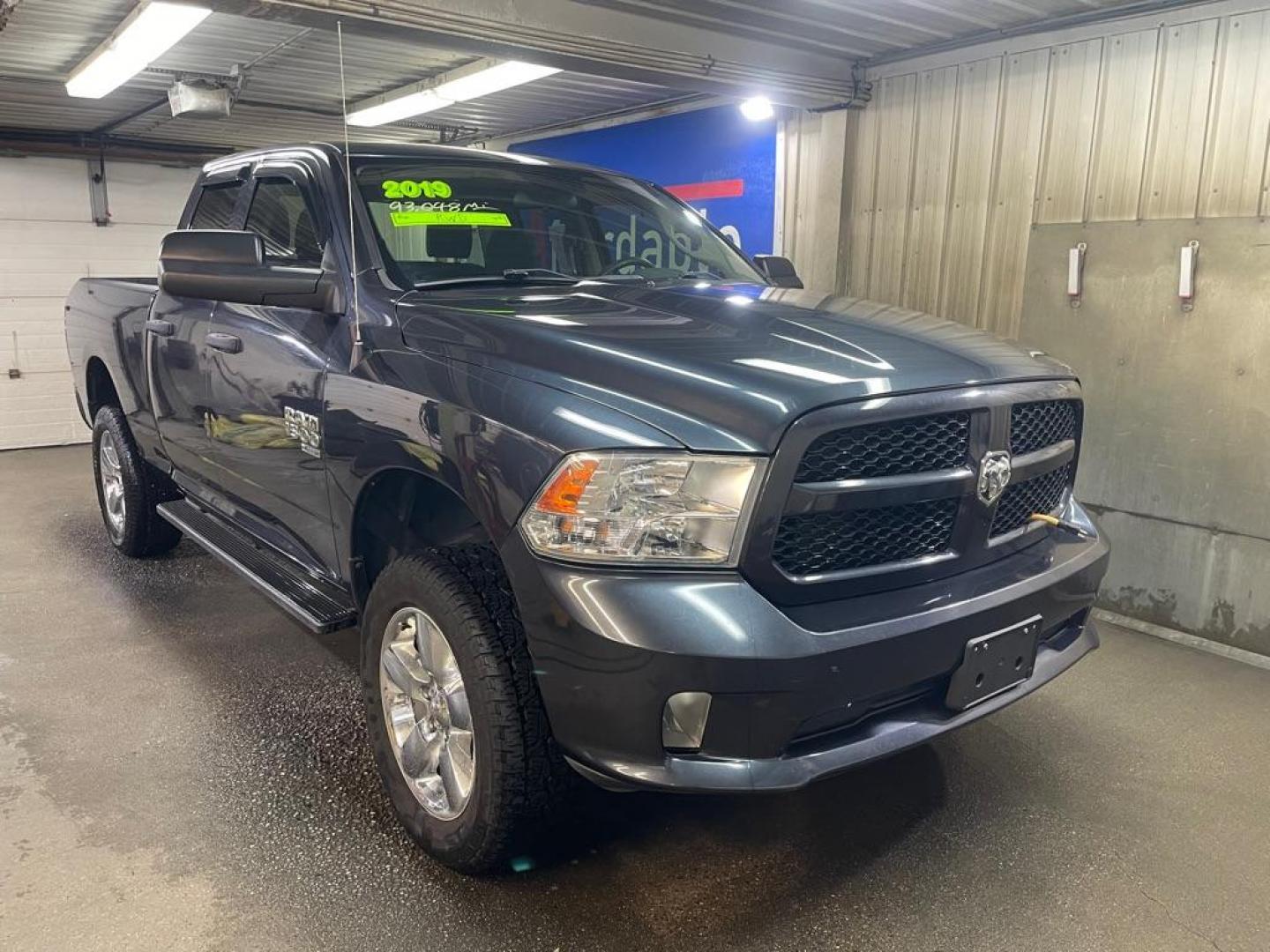 2019 BLACK RAM 1500 CLASSIC TRADESMAN (1C6RR6FG7KS) with an 3.6L engine, Automatic transmission, located at 2525 S. Cushman, Fairbanks, AK, 99701, (907) 452-5707, 64.824036, -147.712311 - Photo#0