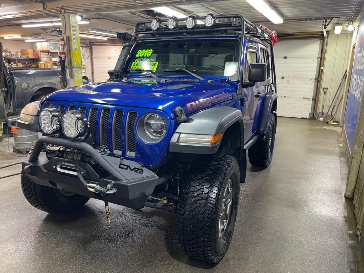 2018 BLUE JEEP WRANGLER RUBICON (1C4HJXCG8JW) with an 3.6L engine, Automatic transmission, located at 2525 S. Cushman, Fairbanks, AK, 99701, (907) 452-5707, 64.824036, -147.712311 - Photo#1