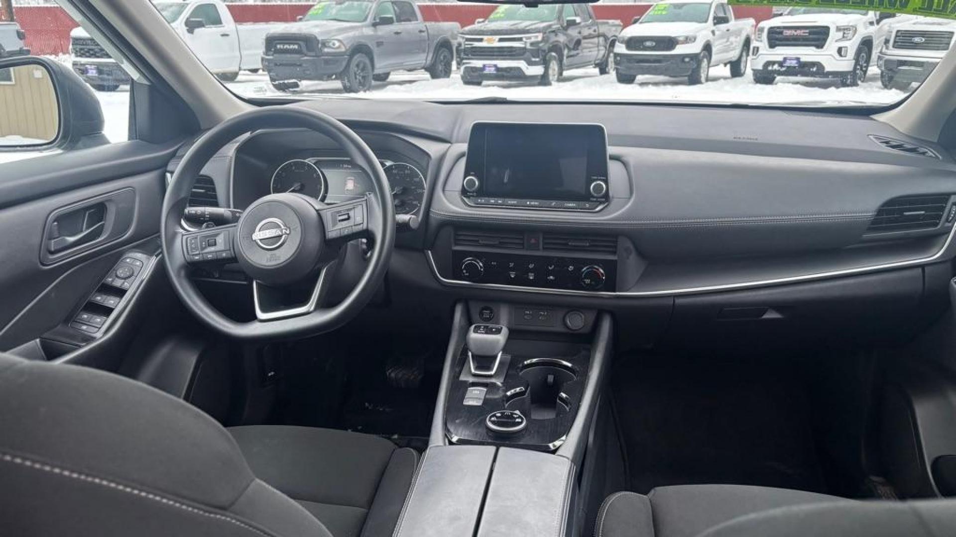 2024 WHITE NISSAN ROGUE S (5N1BT3AB3RC) with an 1.5L engine, Continuously Variable transmission, located at 2525 S. Cushman, Fairbanks, AK, 99701, (907) 452-5707, 64.824036, -147.712311 - Photo#3