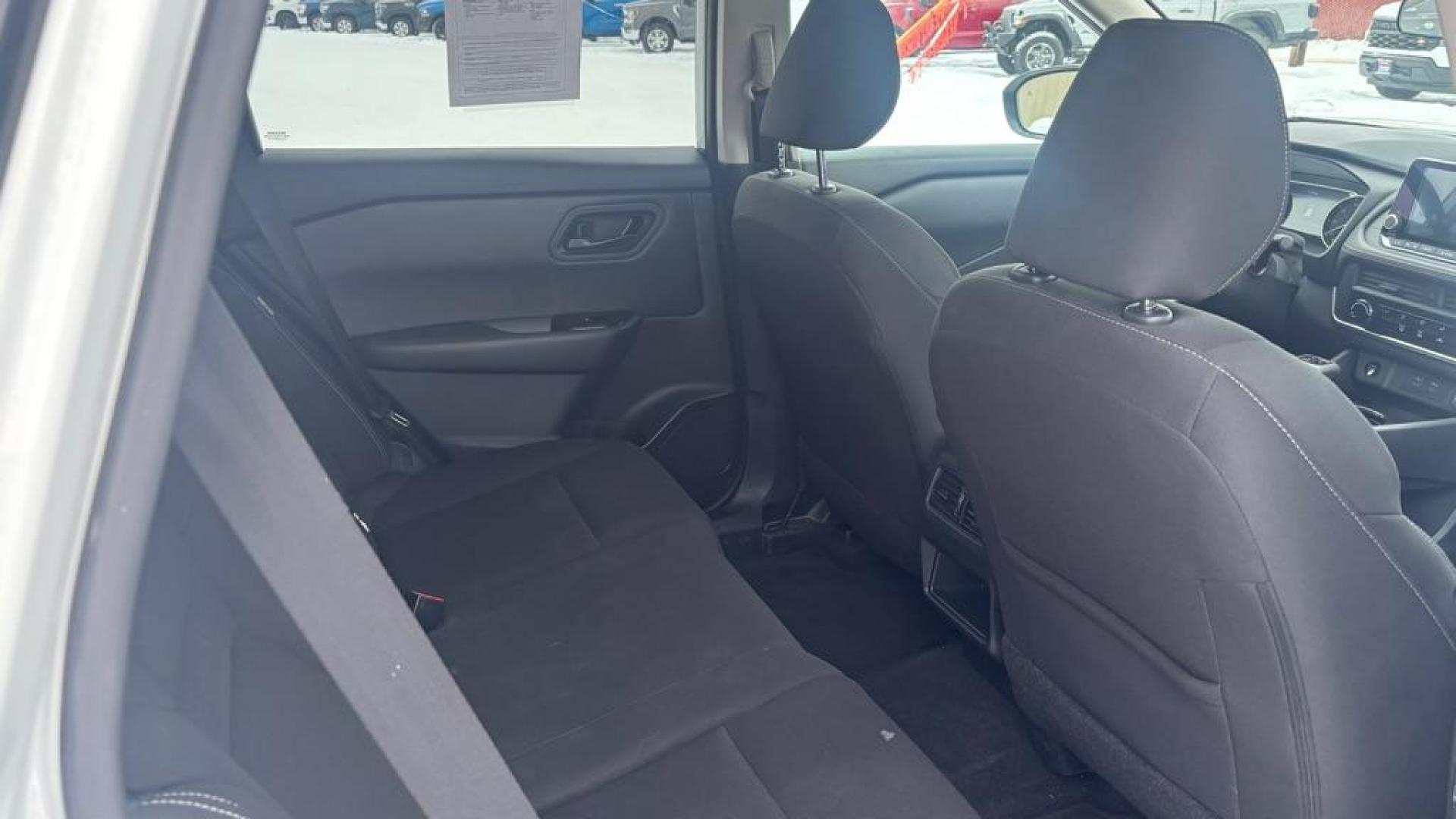 2024 WHITE NISSAN ROGUE S (5N1BT3AB3RC) with an 1.5L engine, Continuously Variable transmission, located at 2525 S. Cushman, Fairbanks, AK, 99701, (907) 452-5707, 64.824036, -147.712311 - Photo#4