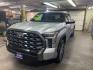 2022 SILVER TOYOTA TUNDRA CREWMAX PLATINUM (5TFNA5ECXNX) with an 3.4L engine, Automatic transmission, located at 2525 S. Cushman, Fairbanks, AK, 99701, (907) 452-5707, 64.824036, -147.712311 - Photo#1