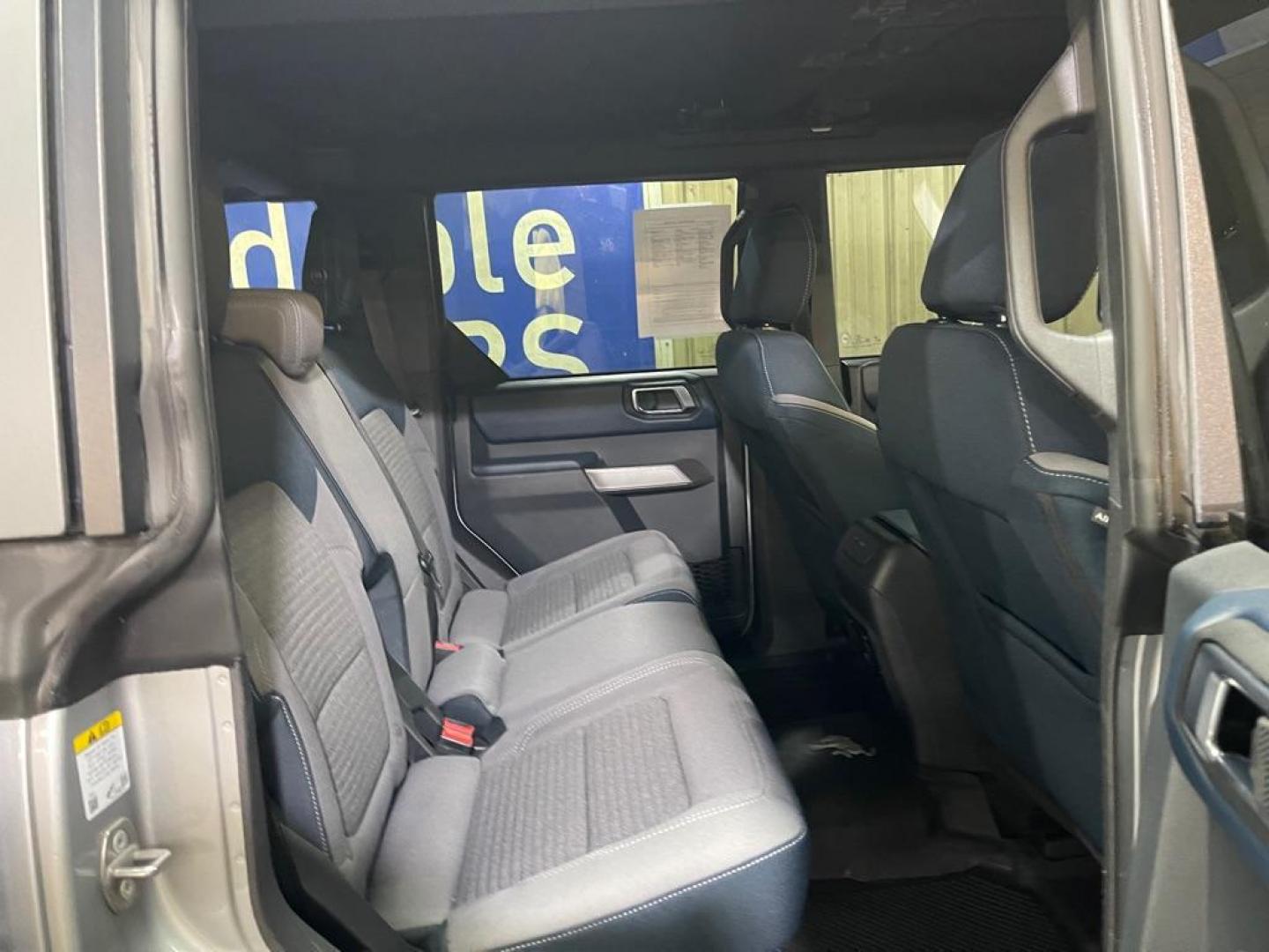 2023 SILVER FORD BRONCO BASE (1FMEE5DP8PL) with an 2.7L engine, Automatic transmission, located at 2525 S. Cushman, Fairbanks, AK, 99701, (907) 452-5707, 64.824036, -147.712311 - Photo#4