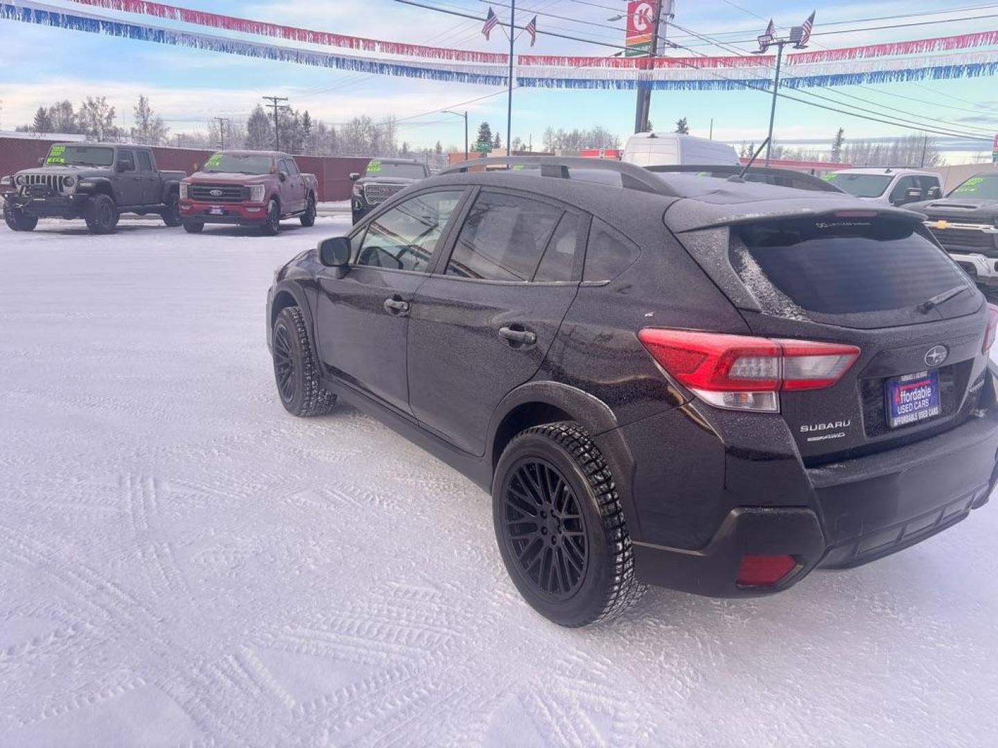 2023 BLACK SUBARU CROSSTREK (JF2GTABC4PH) with an 2.0L engine, Continuously Variable transmission, located at 2525 S. Cushman, Fairbanks, AK, 99701, (907) 452-5707, 64.824036, -147.712311 - Photo#7
