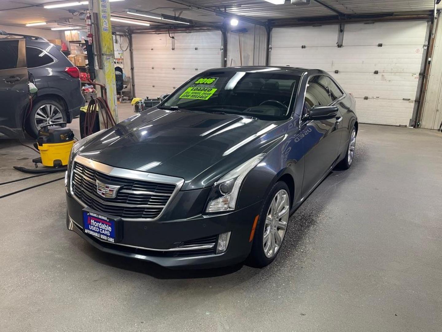 2016 BLUE CADILLAC ATS PERFORMANCE (1G6AK1RX1G0) with an 2.0L engine, Automatic transmission, located at 2525 S. Cushman, Fairbanks, AK, 99701, (907) 452-5707, 64.824036, -147.712311 - Photo#1