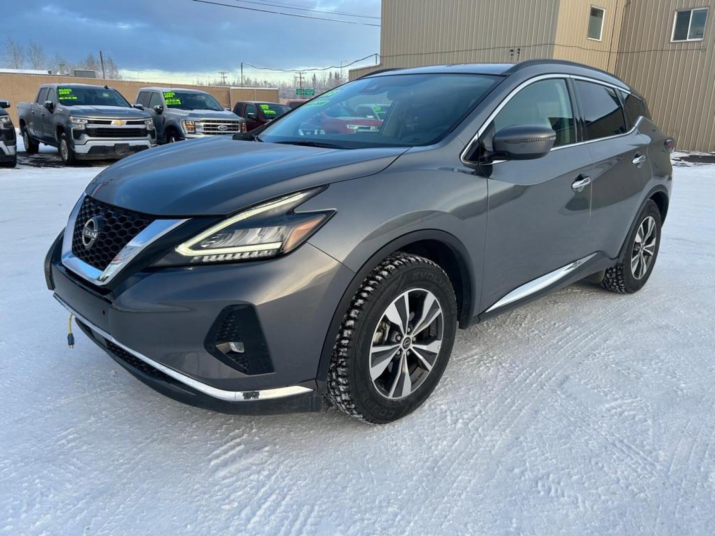 2023 GRAY NISSAN MURANO SV SV (5N1AZ2BS2PC) with an 3.5L engine, Automatic transmission, located at 2525 S. Cushman, Fairbanks, AK, 99701, (907) 452-5707, 64.824036, -147.712311 - Photo#0
