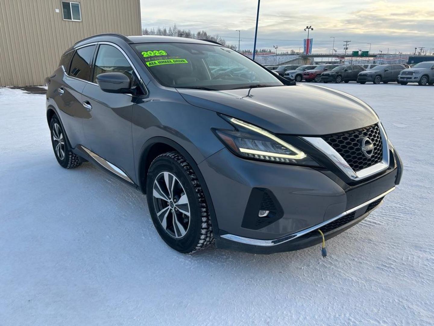 2023 GRAY NISSAN MURANO SV SV (5N1AZ2BS2PC) with an 3.5L engine, Automatic transmission, located at 2525 S. Cushman, Fairbanks, AK, 99701, (907) 452-5707, 64.824036, -147.712311 - Photo#1