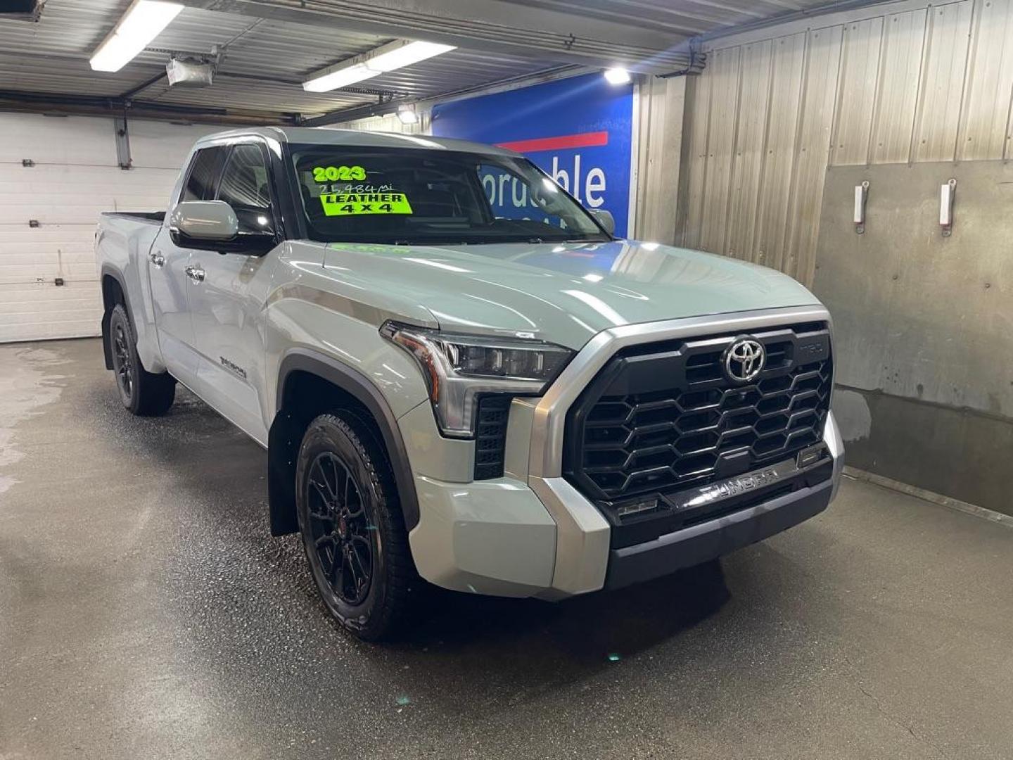 2023 GREY TOYOTA TUNDRA DOUBLE CAB LIMITED (5TFJA5DA1PX) with an 3.4L engine, Automatic transmission, located at 2525 S. Cushman, Fairbanks, AK, 99701, (907) 452-5707, 64.824036, -147.712311 - Photo#0