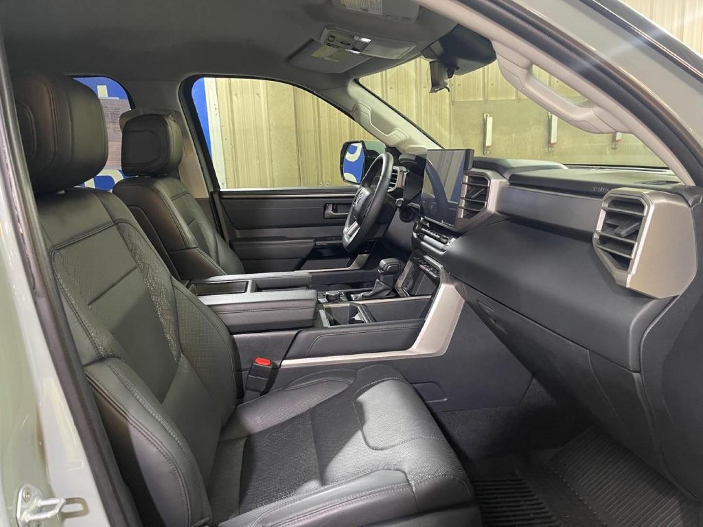 2023 GREY TOYOTA TUNDRA DOUBLE CAB LIMITED (5TFJA5DA1PX) with an 3.4L engine, Automatic transmission, located at 2525 S. Cushman, Fairbanks, AK, 99701, (907) 452-5707, 64.824036, -147.712311 - Photo#3