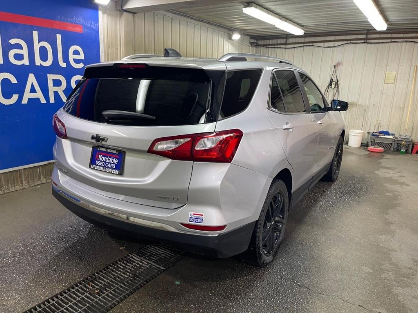 2021 SILVER CHEVROLET EQUINOX LT (3GNAXUEV0MS) with an 1.5L engine, Automatic transmission, located at 2525 S. Cushman, Fairbanks, AK, 99701, (907) 452-5707, 64.824036, -147.712311 - Photo#2
