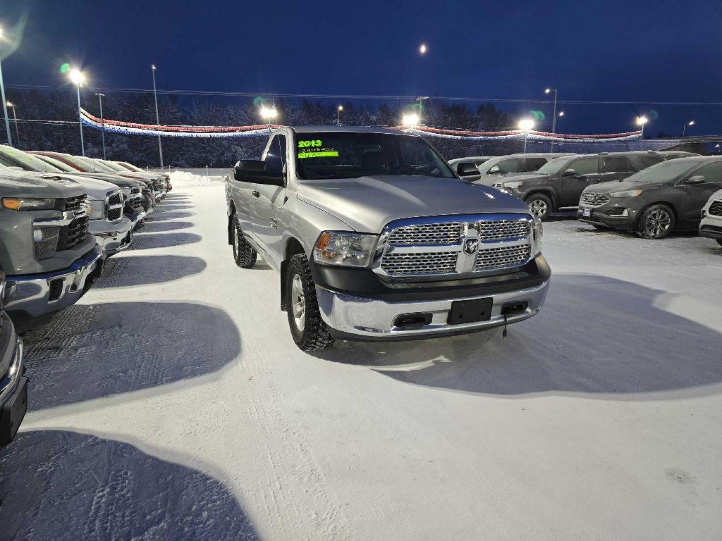 2013 SILVER RAM 1500 ST (3C6JR7DGXDG) with an 3.6L engine, Automatic transmission, located at 2525 S. Cushman, Fairbanks, AK, 99701, (907) 452-5707, 64.824036, -147.712311 - Photo#1