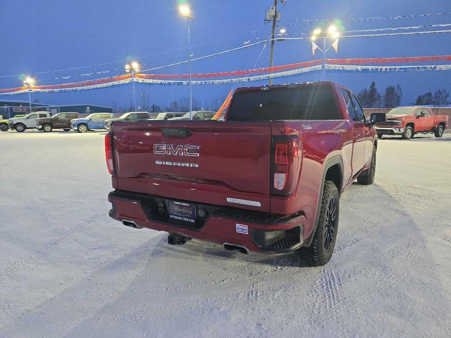 2024 MAROON GMC SIERRA 1500 ELEVATION (1GTUUCED2RZ) with an 5.3L engine, Automatic transmission, located at 2525 S. Cushman, Fairbanks, AK, 99701, (907) 452-5707, 64.824036, -147.712311 - Photo#2