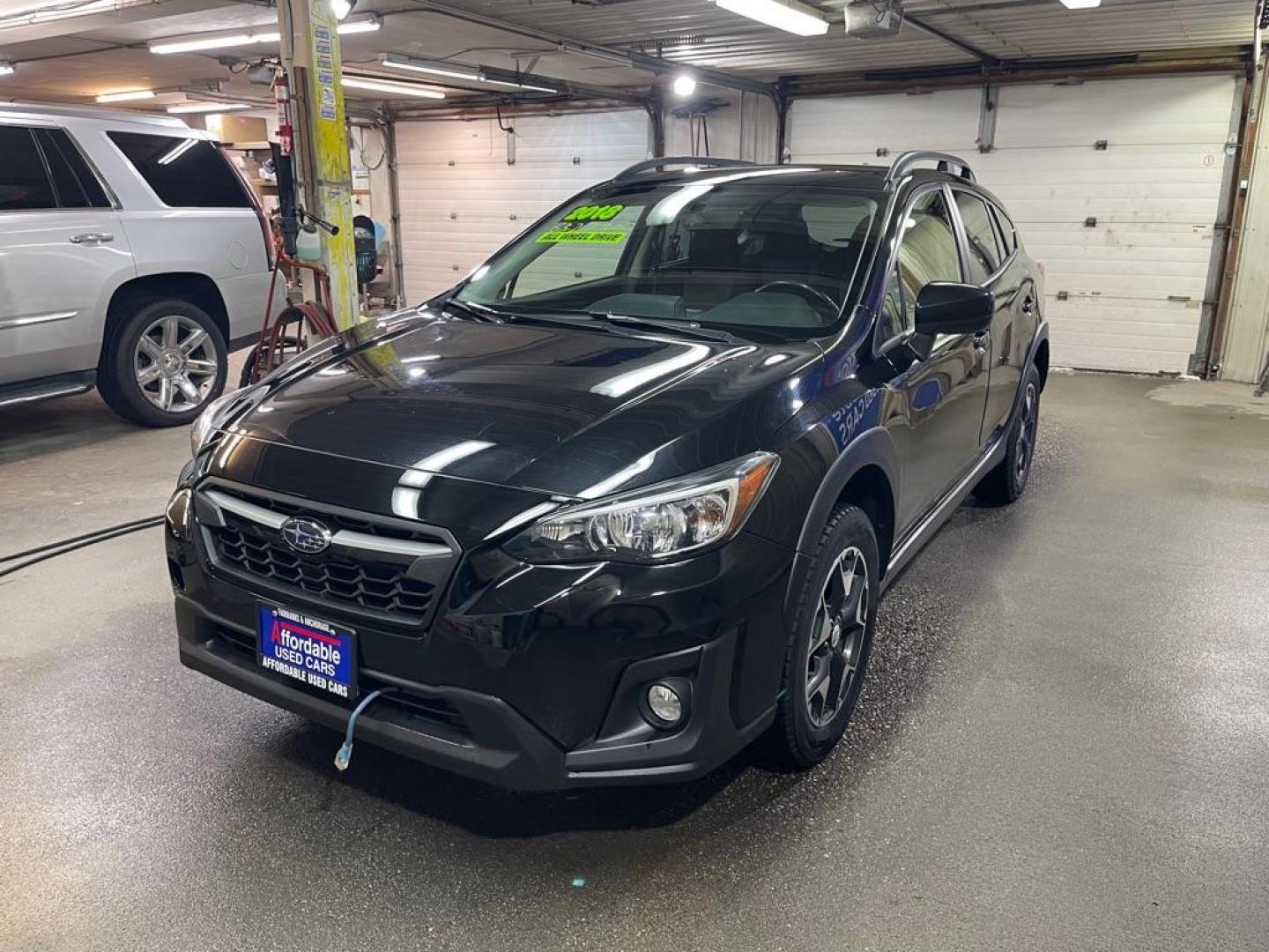 2018 GREY SUBARU CROSSTREK PREMIUM (JF2GTABC8JH) with an 2.0L engine, Automatic transmission, located at 2525 S. Cushman, Fairbanks, AK, 99701, (907) 452-5707, 64.824036, -147.712311 - Photo#1
