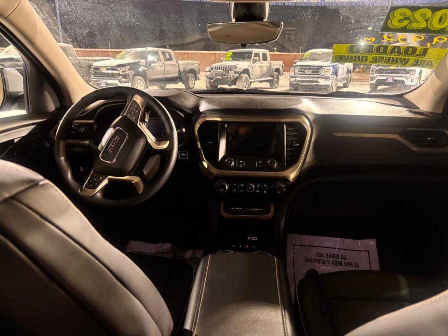 2023 WHITE GMC ACADIA DENALI (1GKKNXLS6PZ) with an 3.6L engine, Automatic transmission, located at 2525 S. Cushman, Fairbanks, AK, 99701, (907) 452-5707, 64.824036, -147.712311 - Photo#3