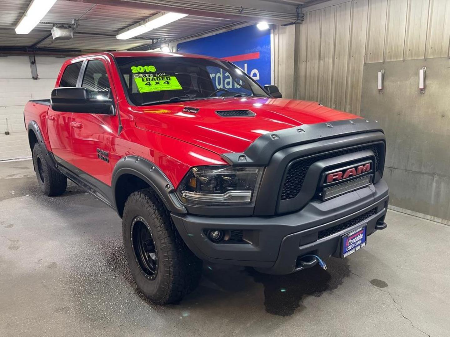 2016 RED RAM 1500 REBEL (1C6RR7YT6GS) with an 5.7L engine, Automatic transmission, located at 2525 S. Cushman, Fairbanks, AK, 99701, (907) 452-5707, 64.824036, -147.712311 - Photo#0