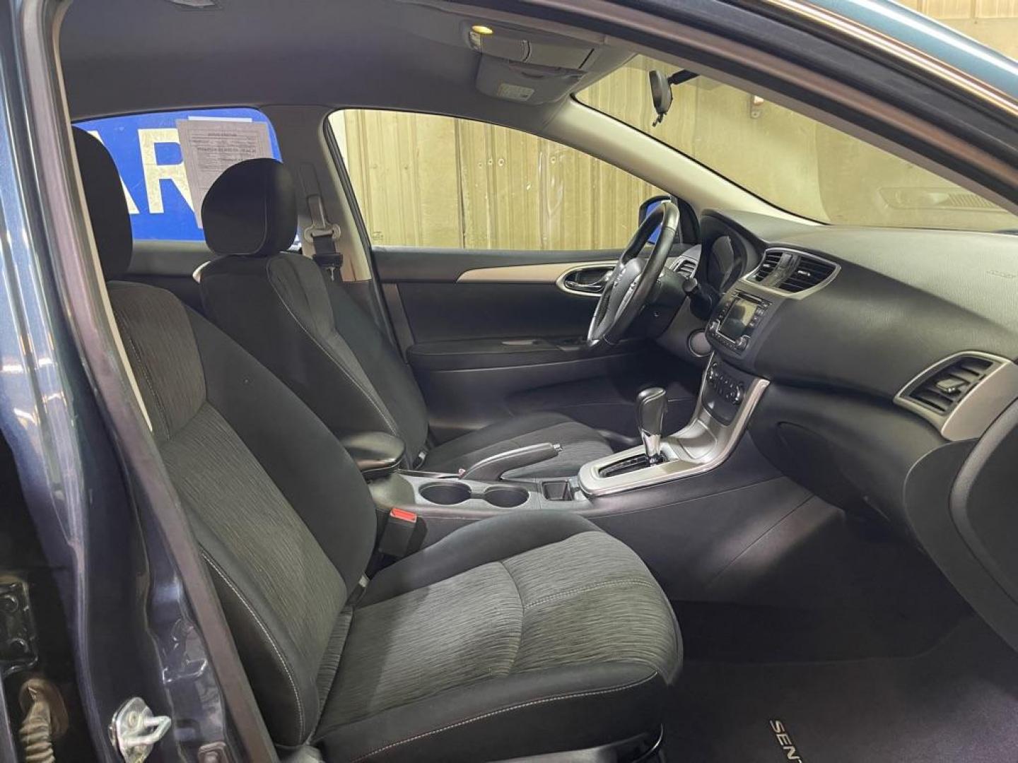 2015 BLUE NISSAN SENTRA SV (3N1AB7AP8FY) with an 1.8L engine, Continuously Variable transmission, located at 2525 S. Cushman, Fairbanks, AK, 99701, (907) 452-5707, 64.824036, -147.712311 - Photo#3