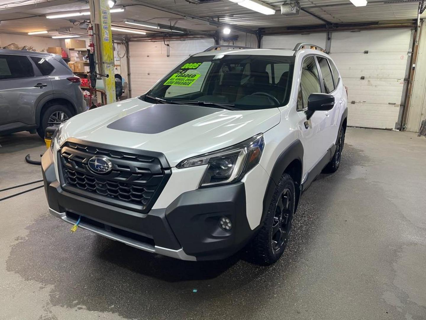 2025 WHITE SUBARU FORESTER WILDERNESS (JF2SKAJC9SH) with an 2.5L engine, Continuously Variable transmission, located at 2525 S. Cushman, Fairbanks, AK, 99701, (907) 452-5707, 64.824036, -147.712311 - Photo#1
