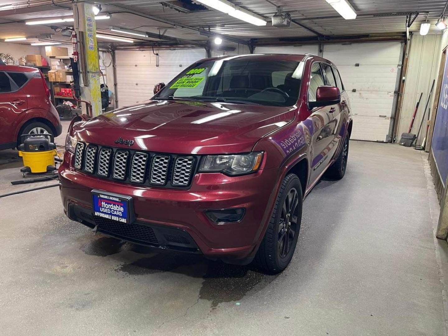 2019 RED JEEP GRAND CHEROKEE LAREDO (1C4RJFAG9KC) with an 3.6L engine, Automatic transmission, located at 2525 S. Cushman, Fairbanks, AK, 99701, (907) 452-5707, 64.824036, -147.712311 - Photo#1