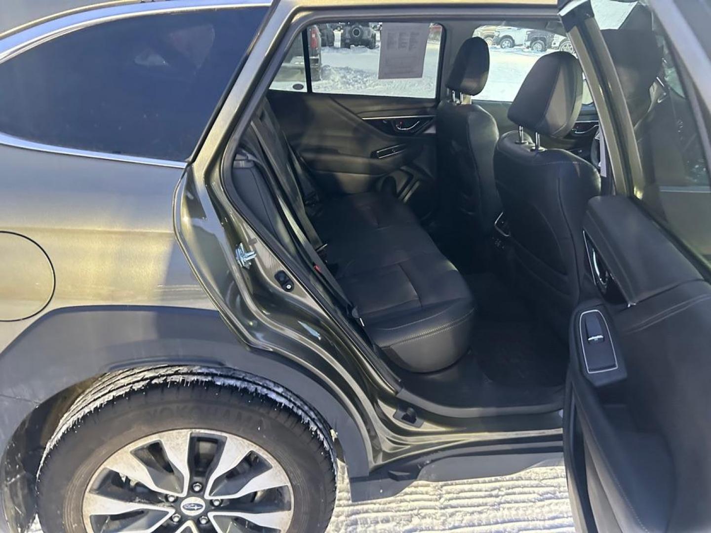 2025 GREEN SUBARU OUTBACK LIMITED XT (4S4BTGNDXS3) with an 2.4L engine, Automatic transmission, located at 2525 S. Cushman, Fairbanks, AK, 99701, (907) 452-5707, 64.824036, -147.712311 - Photo#5