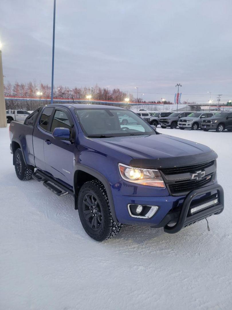 2016 BLUE CHEVROLET COLORADO Z71 (1GCHTDE33G1) with an 3.6L engine, Automatic transmission, located at 2525 S. Cushman, Fairbanks, AK, 99701, (907) 452-5707, 64.824036, -147.712311 - Photo#0