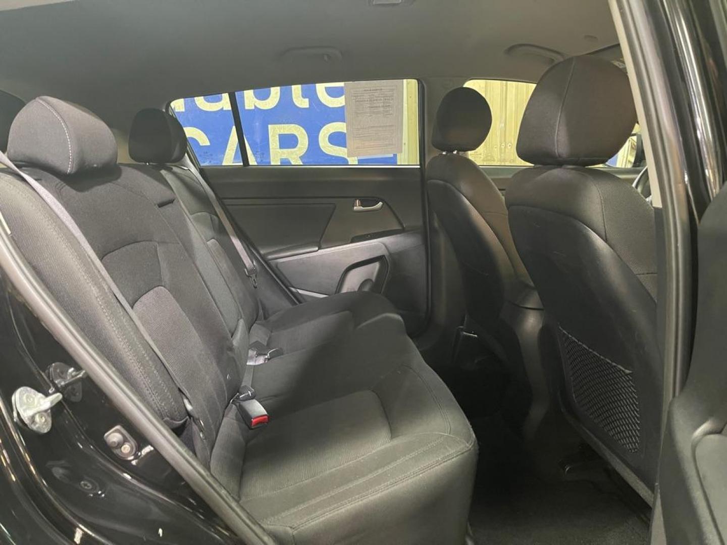 2012 BLACK KIA SPORTAGE LX (KNDPBCA25C7) with an 2.4L engine, Automatic transmission, located at 2525 S. Cushman, Fairbanks, AK, 99701, (907) 452-5707, 64.824036, -147.712311 - Photo#4