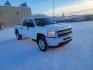 2013 WHITE CHEVROLET SILVERADO 2500 HEAVY DUTY (1GC1KVC84DF) with an 6.6L engine, Automatic transmission, located at 2525 S. Cushman, Fairbanks, AK, 99701, (907) 452-5707, 64.824036, -147.712311 - Photo#0