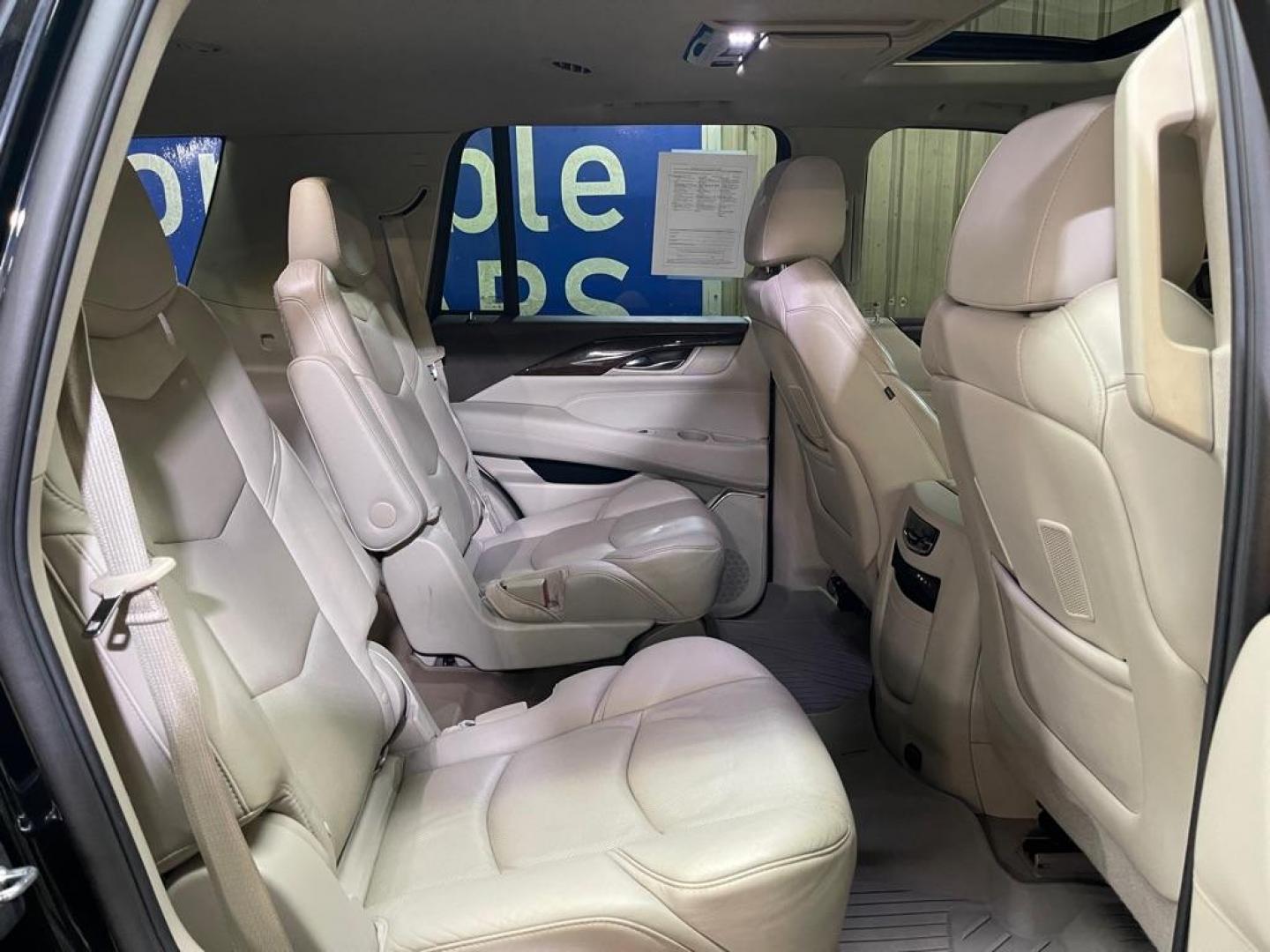 2016 BLACK CADILLAC ESCALADE LUXURY (1GYS4BKJ4GR) with an 6.2L engine, Automatic transmission, located at 2525 S. Cushman, Fairbanks, AK, 99701, (907) 452-5707, 64.824036, -147.712311 - Photo#4
