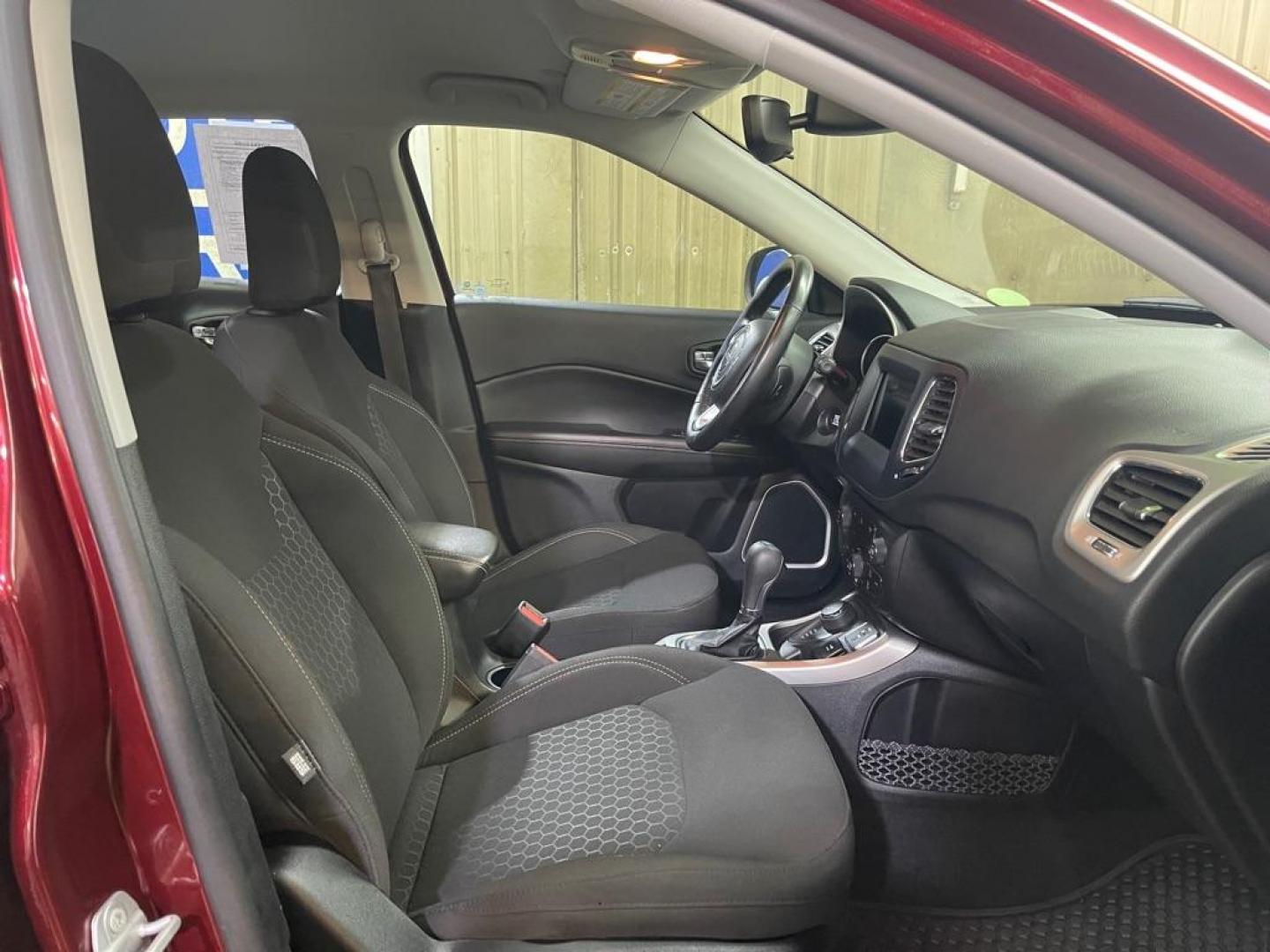 2020 MAROON JEEP COMPASS SPORT (3C4NJDAB7LT) with an 2.4L engine, Automatic transmission, located at 2525 S. Cushman, Fairbanks, AK, 99701, (907) 452-5707, 64.824036, -147.712311 - Photo#3