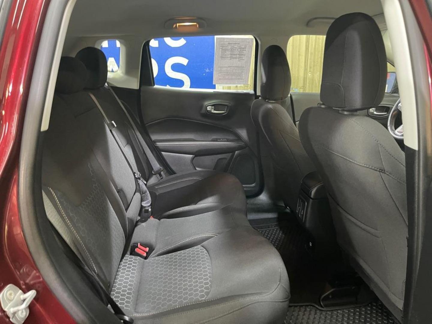 2020 MAROON JEEP COMPASS SPORT (3C4NJDAB7LT) with an 2.4L engine, Automatic transmission, located at 2525 S. Cushman, Fairbanks, AK, 99701, (907) 452-5707, 64.824036, -147.712311 - Photo#4