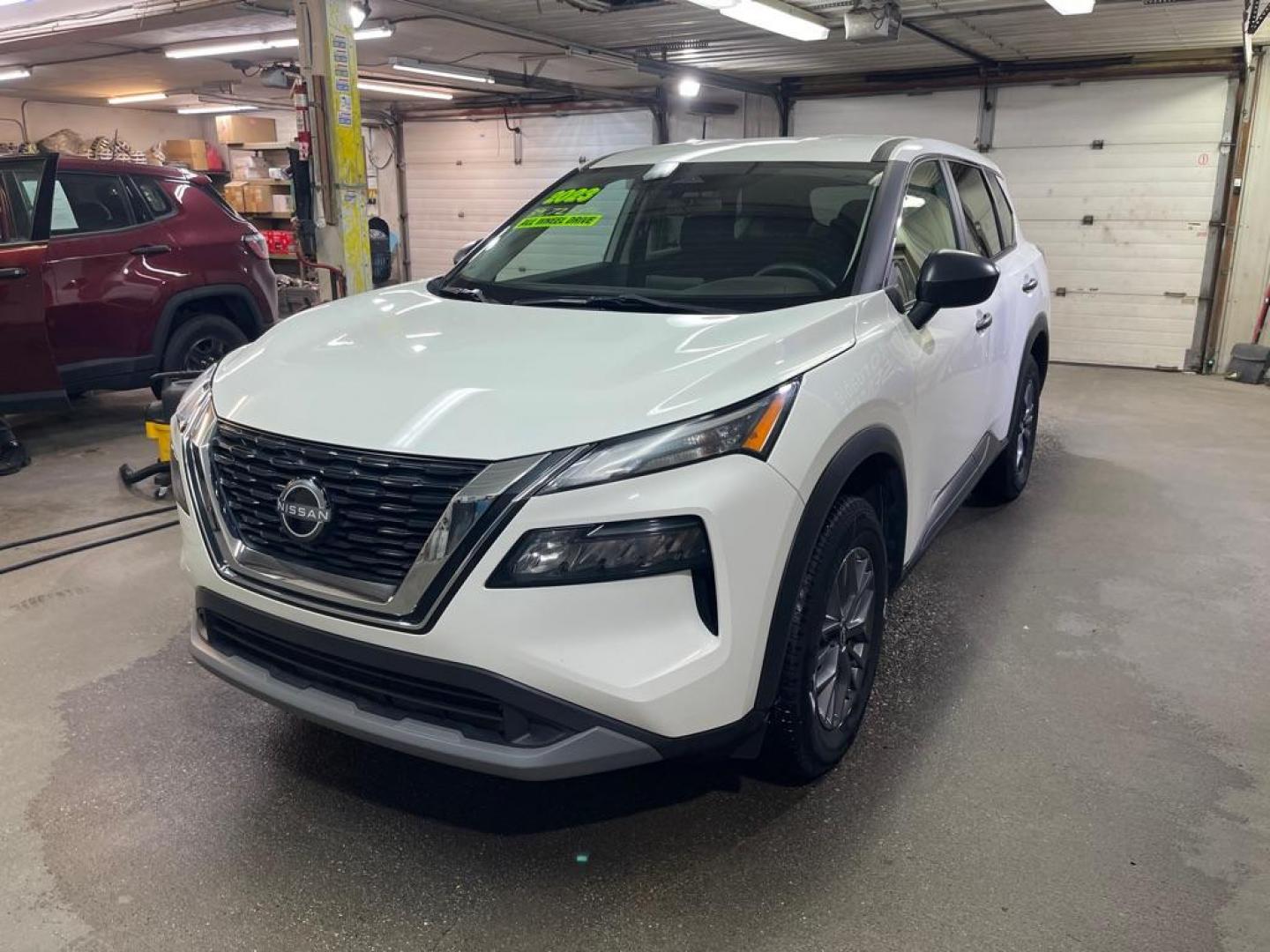 2023 WHITE NISSAN ROGUE S (5N1BT3AB3PC) with an 1.5L engine, Continuously Variable transmission, located at 2525 S. Cushman, Fairbanks, AK, 99701, (907) 452-5707, 64.824036, -147.712311 - Photo#1
