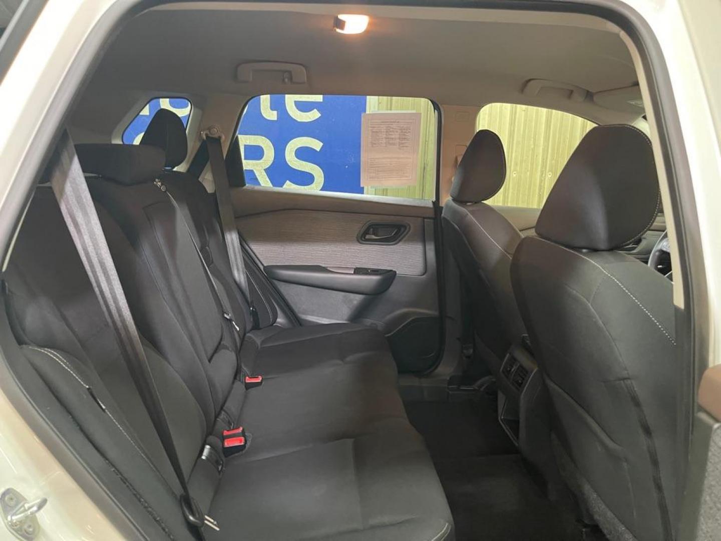 2023 WHITE NISSAN ROGUE S (5N1BT3AB3PC) with an 1.5L engine, Continuously Variable transmission, located at 2525 S. Cushman, Fairbanks, AK, 99701, (907) 452-5707, 64.824036, -147.712311 - Photo#4