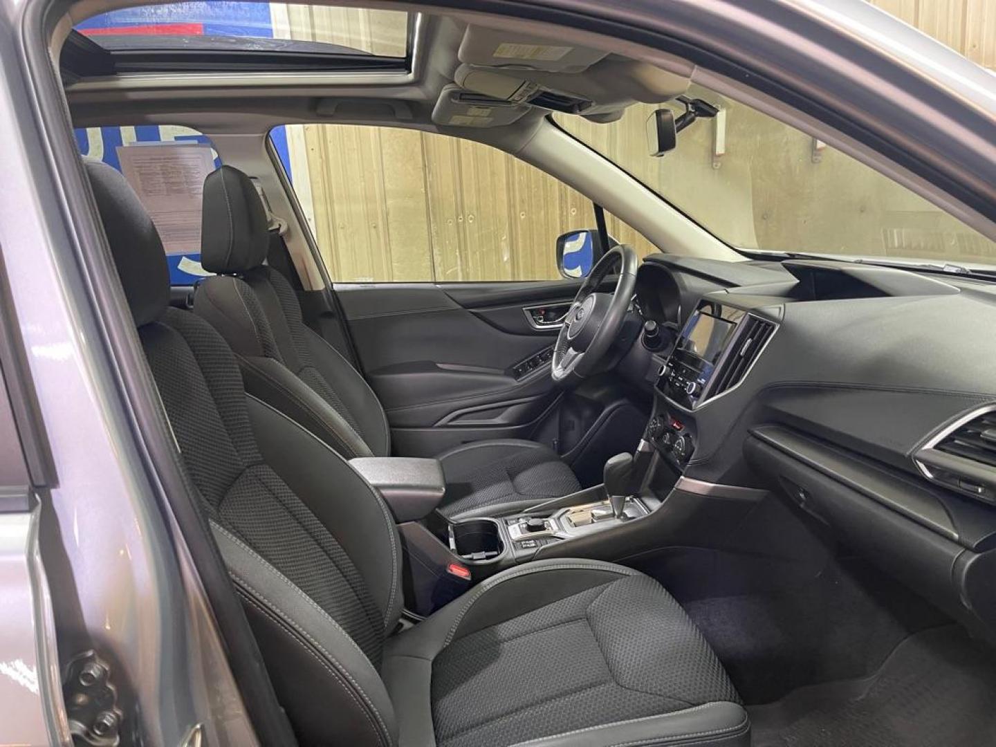 2021 SILVER SUBARU FORESTER PREMIUM (JF2SKAFC1MH) with an 2.5L engine, Automatic transmission, located at 2525 S. Cushman, Fairbanks, AK, 99701, (907) 452-5707, 64.824036, -147.712311 - Photo#3