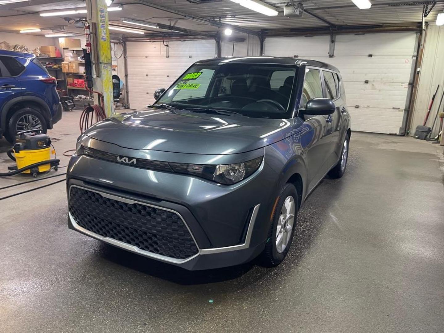 2023 GRAY KIA SOUL LX (KNDJ23AU6P7) with an 2.0L engine, Continuously Variable transmission, located at 2525 S. Cushman, Fairbanks, AK, 99701, (907) 452-5707, 64.824036, -147.712311 - Photo#1