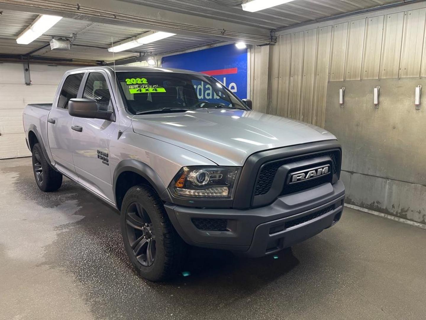 2022 SILVER RAM 1500 CLASSIC SLT (1C6RR7LG9NS) with an 3.6L engine, Automatic transmission, located at 2525 S. Cushman, Fairbanks, AK, 99701, (907) 452-5707, 64.824036, -147.712311 - Photo#0