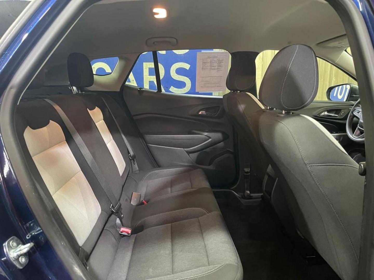 2024 BLUE CHEVROLET TRAX LS (KL77LFE21RC) with an 1.2L engine, Automatic transmission, located at 2525 S. Cushman, Fairbanks, AK, 99701, (907) 452-5707, 64.824036, -147.712311 - Photo#4