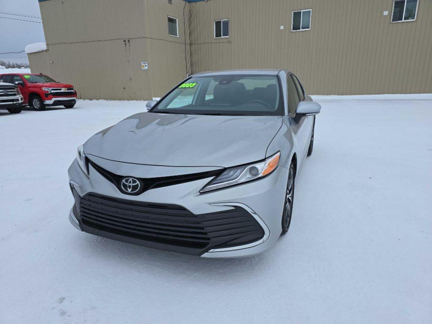 2023 SILVER TOYOTA CAMRY XLE XLE (4T1F11AKXPU) with an 2.5L engine, Automatic transmission, located at 2525 S. Cushman, Fairbanks, AK, 99701, (907) 452-5707, 64.824036, -147.712311 - Photo#1