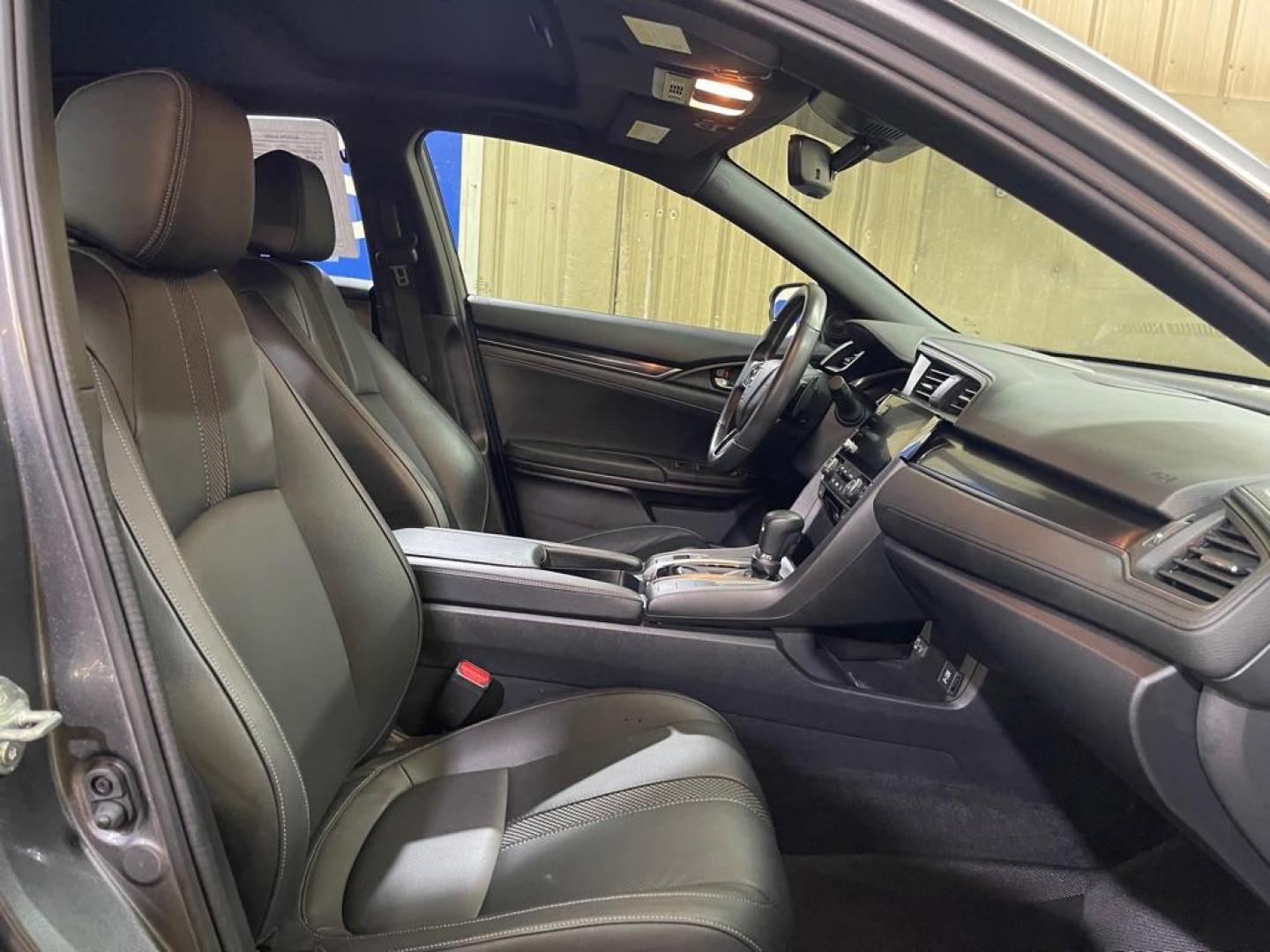 2020 GRAY HONDA CIVIC SPORT TOURING (SHHFK7H95LU) with an 1.5L engine, Continuously Variable transmission, located at 2525 S. Cushman, Fairbanks, AK, 99701, (907) 452-5707, 64.824036, -147.712311 - Photo#3