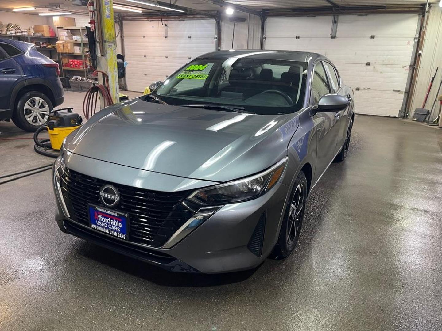 2024 GRAY NISSAN SENTRA SV (3N1AB8CV9RY) with an 2.0L engine, Continuously Variable transmission, located at 2525 S. Cushman, Fairbanks, AK, 99701, (907) 452-5707, 64.824036, -147.712311 - Photo#1