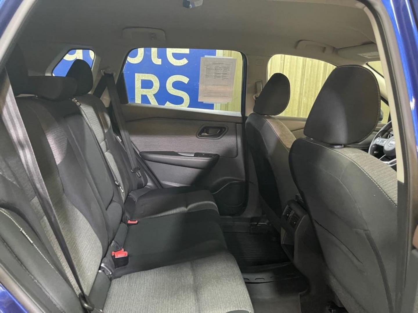 2021 BLUE NISSAN ROGUE S (5N1AT3AB2MC) with an 2.5L engine, Continuously Variable transmission, located at 2525 S. Cushman, Fairbanks, AK, 99701, (907) 452-5707, 64.824036, -147.712311 - Photo#4