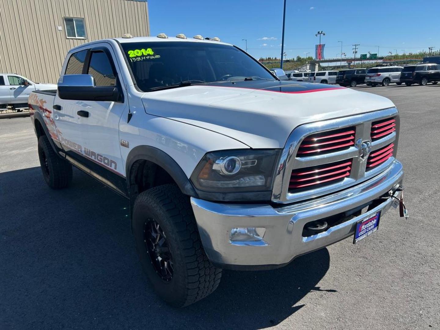 2014 WHITE RAM 2500 POWERWAGON (3C6TR5EJ4EG) with an 6.4L engine, Automatic transmission, located at 2525 S. Cushman, Fairbanks, AK, 99701, (907) 452-5707, 64.824036, -147.712311 - Photo#1