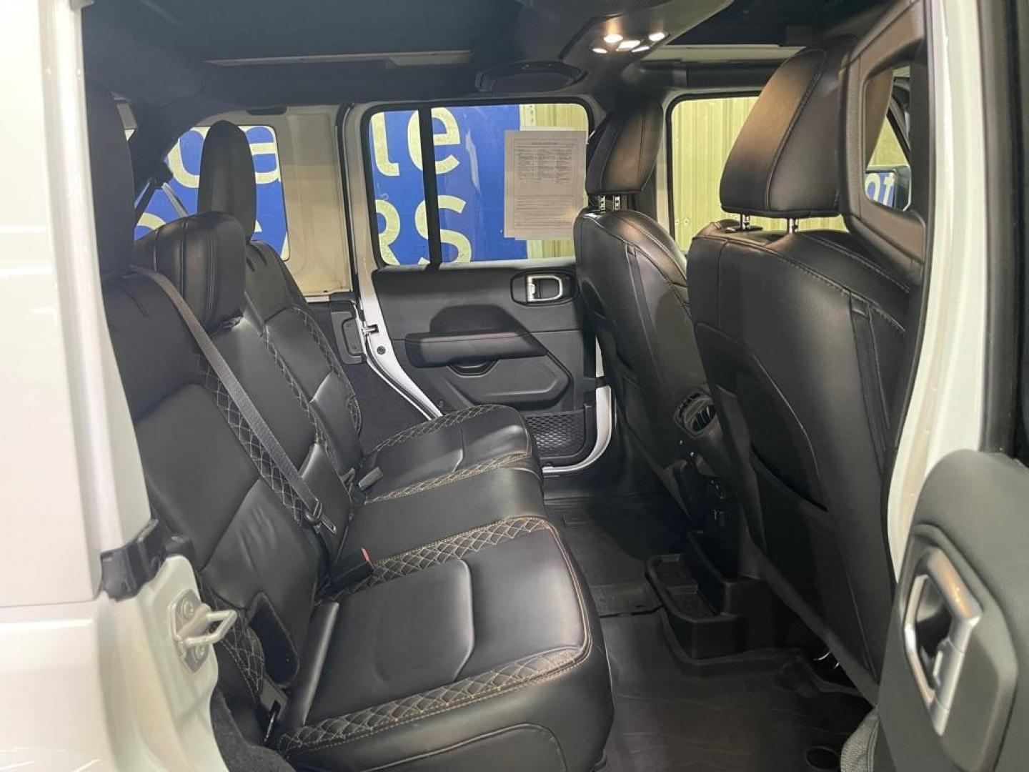 2023 WHITE JEEP WRANGLER SAHARA (1C4HJXEN2PW) with an 2.0L engine, Automatic transmission, located at 2525 S. Cushman, Fairbanks, AK, 99701, (907) 452-5707, 64.824036, -147.712311 - Photo#4