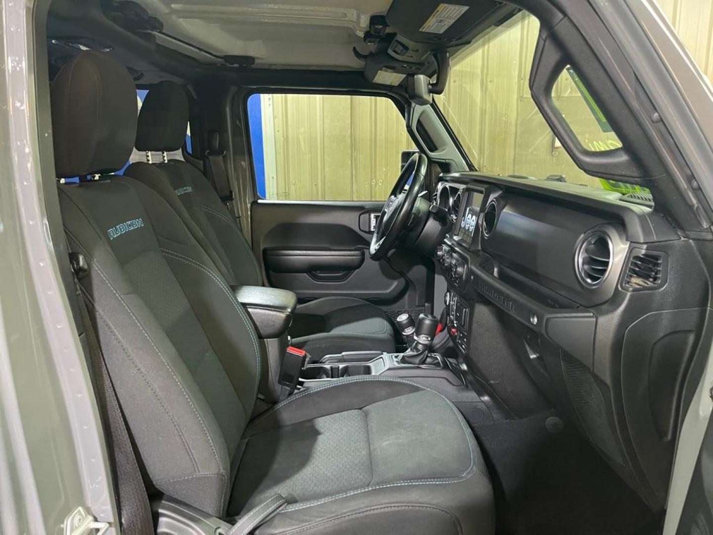 2021 GRAY JEEP WRANGLER UNLIMI RUBICON 4XE (1C4JJXR64MW) with an 2.0L engine, Automatic transmission, located at 2525 S. Cushman, Fairbanks, AK, 99701, (907) 452-5707, 64.824036, -147.712311 - Photo#3