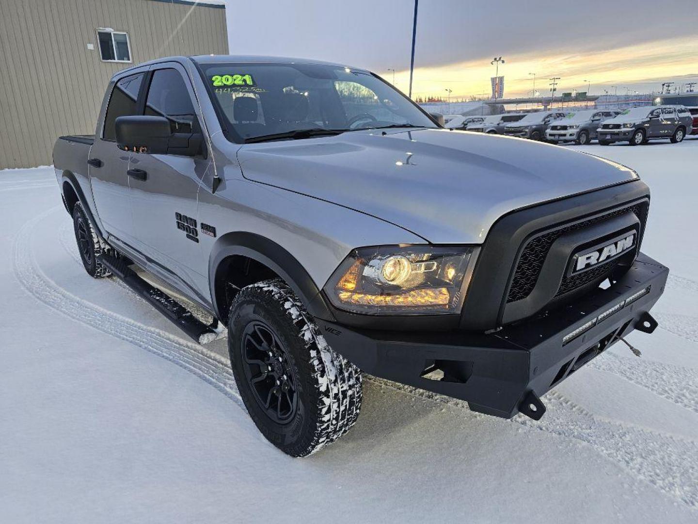 2021 GRAY RAM 1500 CLASSIC SLT (1C6RR7LTXMS) with an 5.7L engine, Automatic transmission, located at 2525 S. Cushman, Fairbanks, AK, 99701, (907) 452-5707, 64.824036, -147.712311 - Photo#0